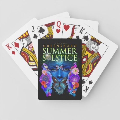 2021 Greensboro Summer Solstice Festival Keepsake Playing Cards
