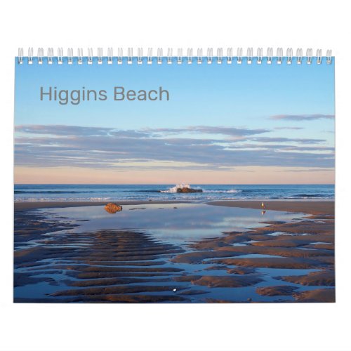 2021 Higgins Beach Maine Photography Calendar