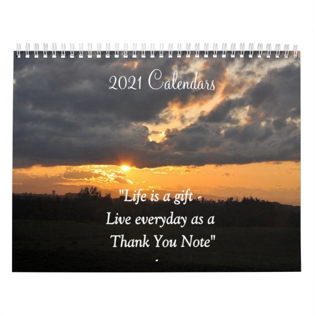 2021 Inspirational Calendar (Cover)