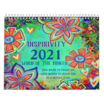 2021 Inspirivity “Word of the Month” Calendar 2021 Inspirivity “Word of the Month” Calendar