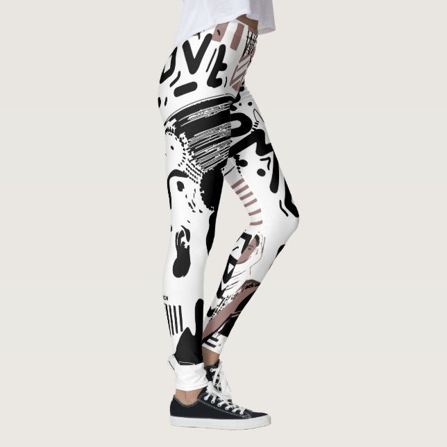 2021 IWD Sisters X Design yoga leggings (Right)