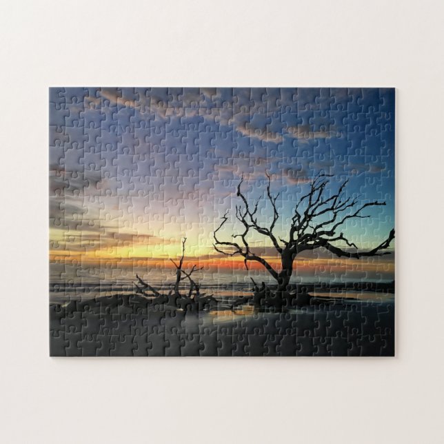 2021 jekyll island sunrise #3 jigsaw puzzle (Horizontal)