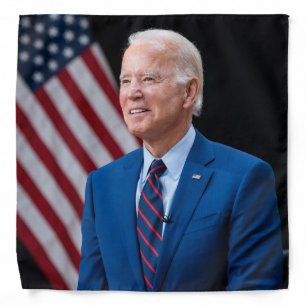2021 Joe Biden US President Portrait Bandana