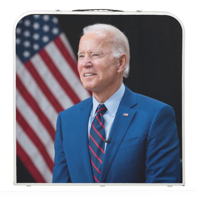 2021 Joe Biden US President Portrait Beer Pong Table (Folded)