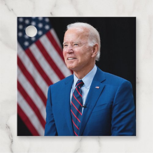 2021 Joe Biden US President Portrait Favor Tags