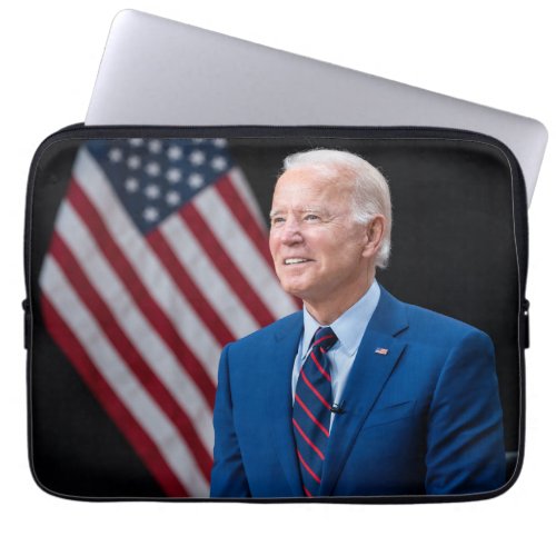 2021 Joe Biden US President Portrait Laptop Sleeve