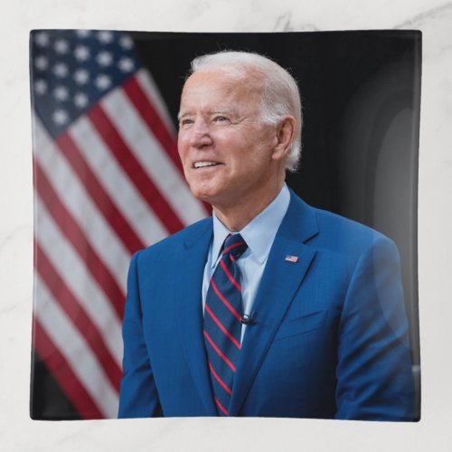 2021 Joe Biden US President Portrait Trinket Tray