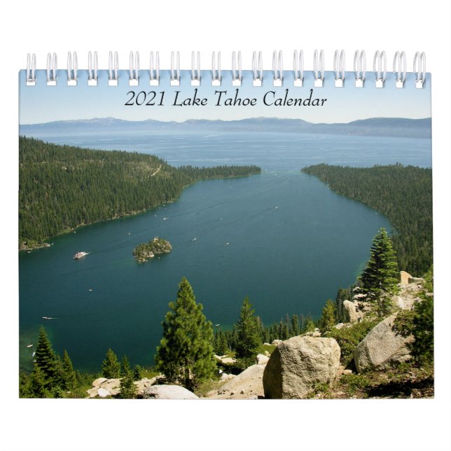 2021 Lake Tahoe Calendar (Cover)
