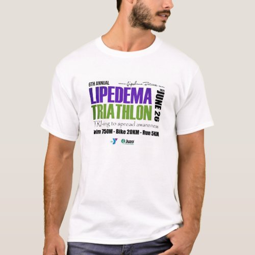 2021 Lipedema Triathlon Mens Basic T_Shirt