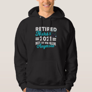 2021 Nurse Im Ruhestand Saying Retirement Hoodie