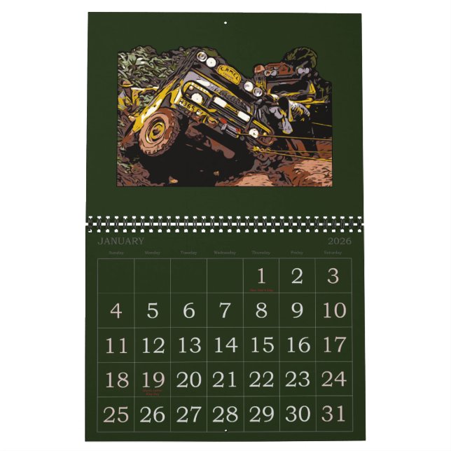 2021 OFF-ROAD CALENDAR (Jan 2026)