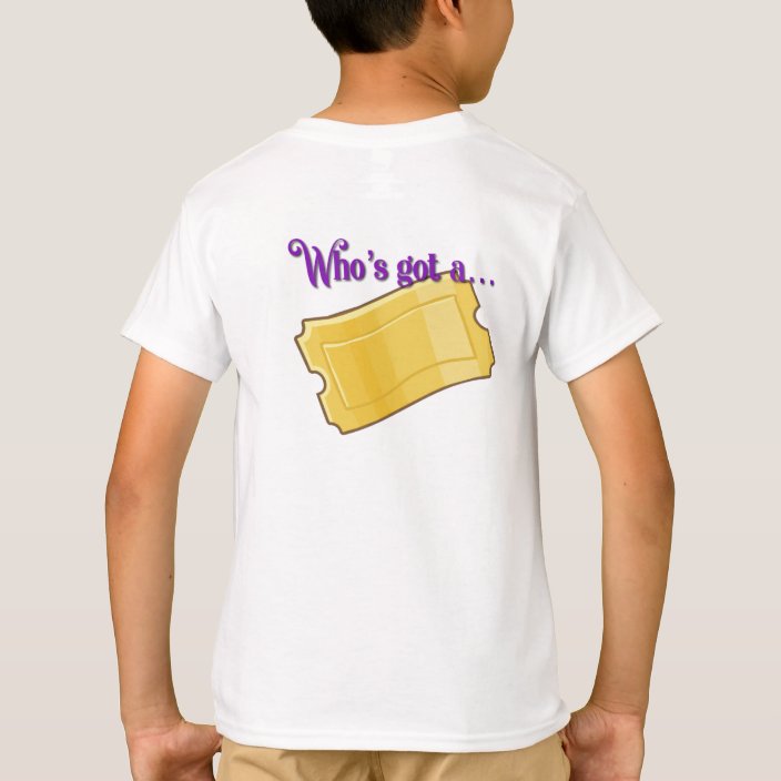 golden ticket t shirt