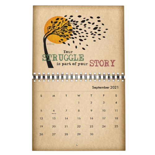 2021 Recovery Quotes Inspirational Slogans 12Steps Calendar