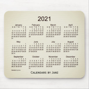 2021 San Telmo Calendar by Janz Mouse Pad