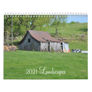 2021 Scenes Around Tennessee & Vermont - Calendar