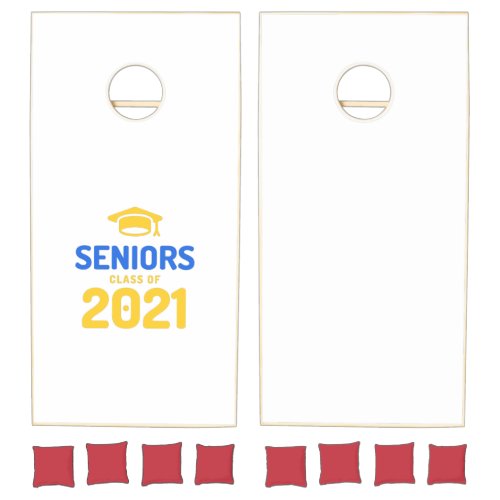 2021 seniors cornhole set