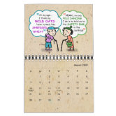 2021 Seniors Retirement Funny Old Age Jokes Quotes Calendar | Zazzle