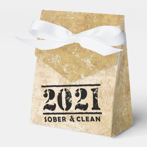 2021 Sober  Clean Celebrate Recovery Sobriety Favor Boxes
