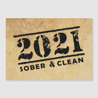2021 Sober & Clean Recovery Sobriety Encouragement