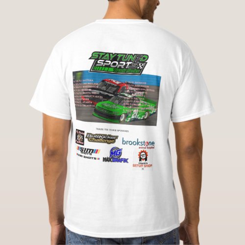 2021 Stay Tuned Sports Truck Series T_shirt