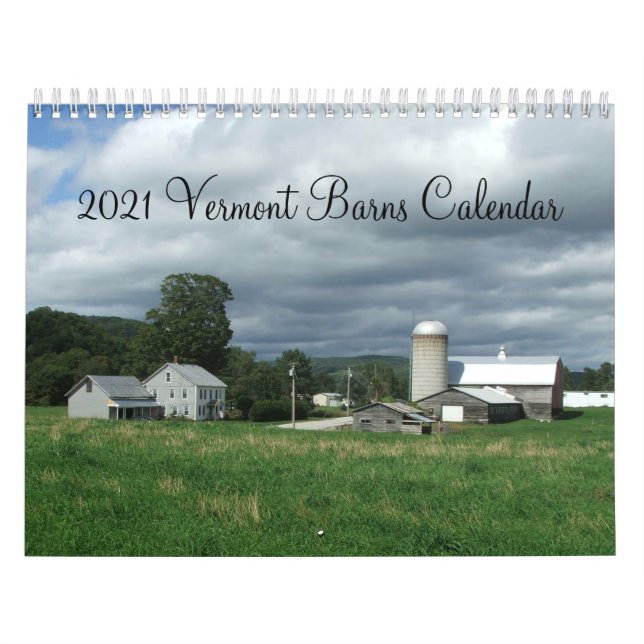 2021 Vermont Barns - Calendar (Cover)