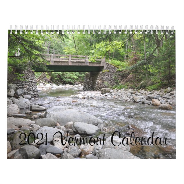 2021 Vermont - Calendar (Cover)