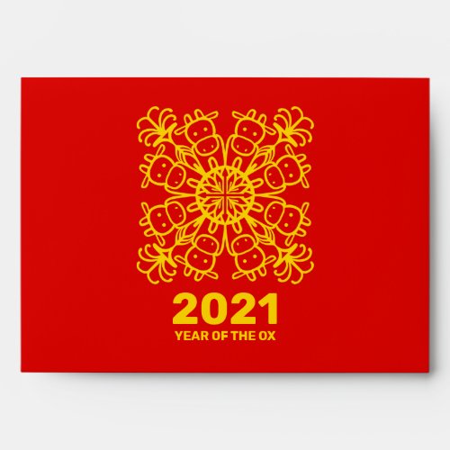 2021 Year of the ox Envelope