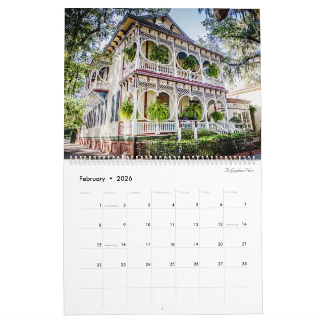 2022 (*11x14) Savannah Photo Calendar CPB (Feb 2026)