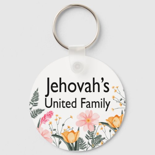2022_23 Circuit Assembly Jehovahs United Family   Keychain