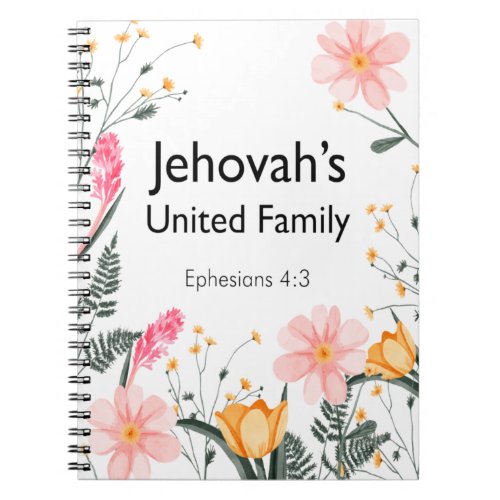 2022_23 Circuit Assembly Jehovahs United Family  Notebook