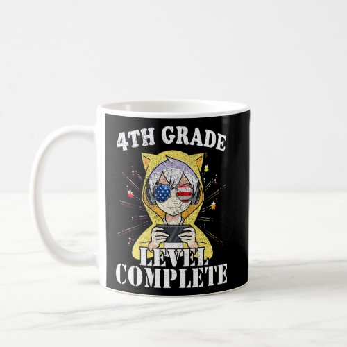 2022 4th Grade Graduation Gamer Sunglasses America Coffee Mug