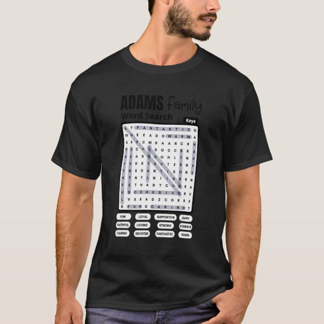 2022 Adams Family Reunion Tree Summer Party Last N T-Shirt (Front)