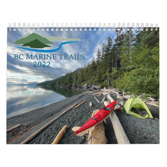 2022 BC Marine Trails Calendar (Cover)