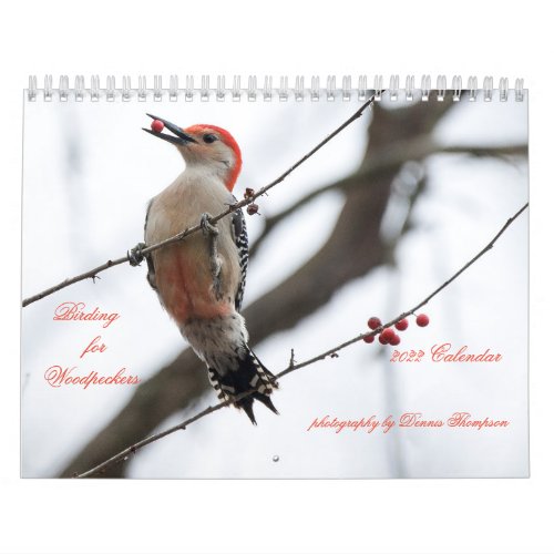 2022 Birding for Woodpeckers Calendar