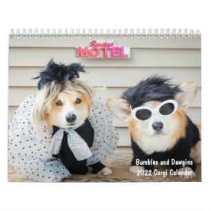 2022 Bumbles and Dawgins Corgi Calendar