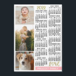 2022 Calendar (See Description for New Version)<br><div class="desc">ARE YOU LOOKING FOR THE 2025 VERSION OF THIS CALENDAR? | Find all our 2025 calendars in the FancyCelebration store here➔  https://www.zazzle.com/store/fancycelebration/products?ps=128&cg=196920781224604082  ➔ You can also find all our calendars in the collection here: https://www.zazzle.com/collections/119258460294242876</div>