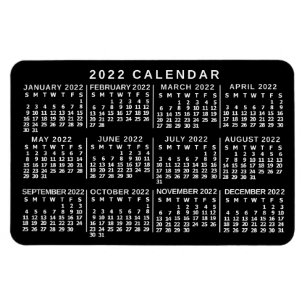 2022 Calendar (See Description for New Version) Magnet