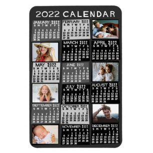 2022 Calendar (See Description for New Version)  Magnet