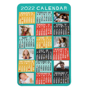 2022 Calendar (See Description for New Version)  Magnet