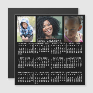 2022 Calendar (See Description for New Version)  Magnetic Invitation