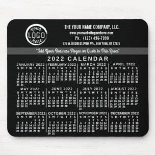 2022 Calendar (See Description for New Version) Mouse Pad