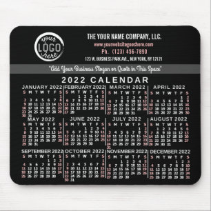 2022 Calendar (See Description for New Version)  Mouse Pad