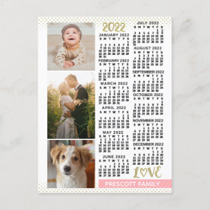 2022 Calendar (See Description for New Version) Postcard