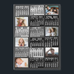 2022 Calendar Year Black Mod Photo Collage Magnet<br><div class="desc">ARE YOU LOOKING FOR THE 2024 VERSION OF THIS CALENDAR? | Find all our 2024 calendars in the FancyCelebration store here: https://www.zazzle.com/store/fancycelebration/products?ps=128&cg=196712296866889795 ... ... ... ... ..You can also find all our calendars in the collection here: https://www.zazzle.com/collections/119258460294242876</div>