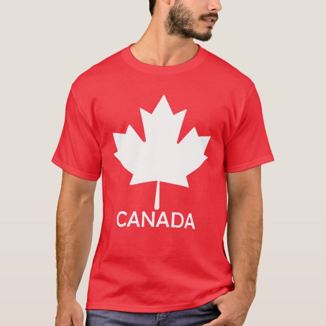 2022 Canadian Flag Maple Leaf Funny Canada Day Sou T-Shirt (Front)