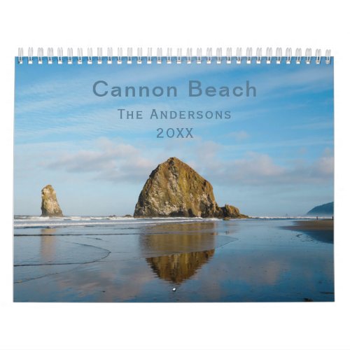 2022 Cannon Beach Oregon Family Photography Calendar