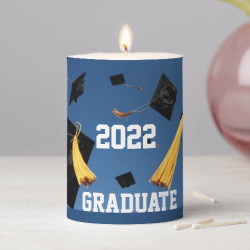 2022 CELEBRATE GRADUATE PILLAR CANDLE