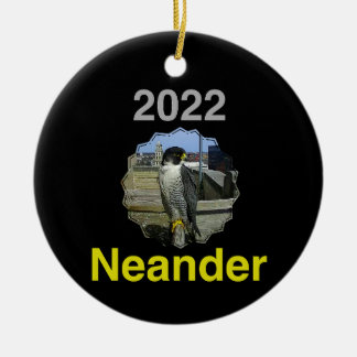 2022 Ceramic Circle Ornament Neander