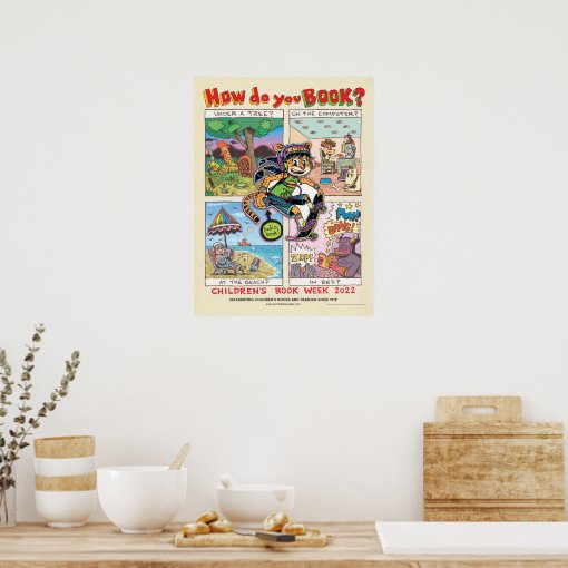 2022 Children's Book Week Poster | Zazzle