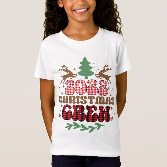 2022 Christmas Crew        T-Shirt (Front)